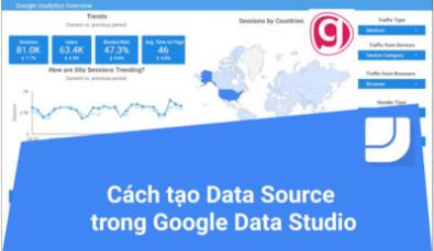 Hướng dẫn tạo Data source trong Google Data Studio